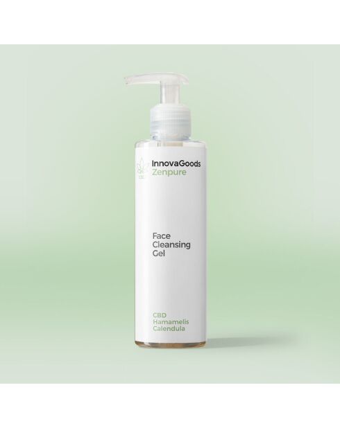 Gel nettoyant visage CBD Zenpure - 200 ml
