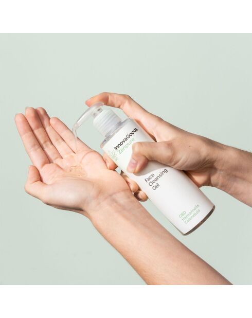 Gel nettoyant visage CBD Zenpure - 200 ml
