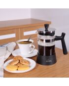 Cafetière à piston Any Morning transparente - 600 ml