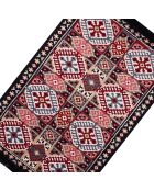 Tapis réversible BiggHome vintage scandi urbaine moderne multicolore - 80 x 150 cm