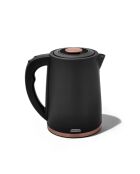Bouilloire en acier inoxydable Any Morning noire - 1,8 L