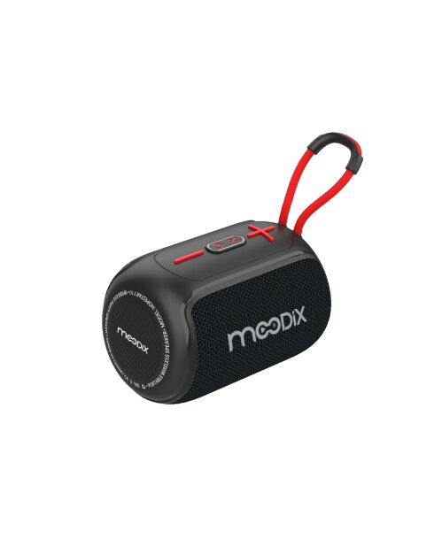 Altoparlante Bluetooth portatile nero Moodix