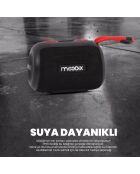 Altoparlante Bluetooth portatile nero Moodix