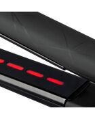 Plancha de pelo negra By AGV Crystal Infrared, 25 mm