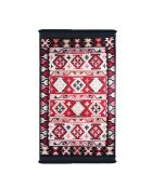 Tapis réversible BiggHome vintage multicolore - 80 x 150 cm