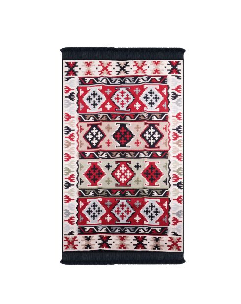 Tapis réversible BiggHome vintage multicolore - 80 x 150 cm