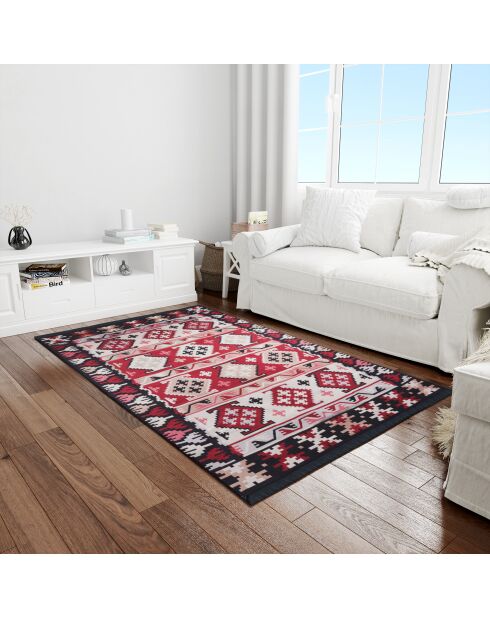 Tapis réversible BiggHome vintage multicolore - 80 x 150 cm