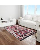 Tapis réversible BiggHome vintage multicolore - 80 x 150 cm