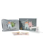 Botella eléctrica de agua caliente Biggdesign Greeting Cat Grey, 1 L