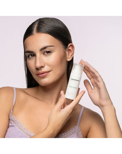 Crème hydratante pour le visage Kombucha Vibecare - 50 ml