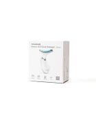 Appareil de massage facial électrique raffermissant avec LED Selora blanc - 9 x 12 x 5 cm