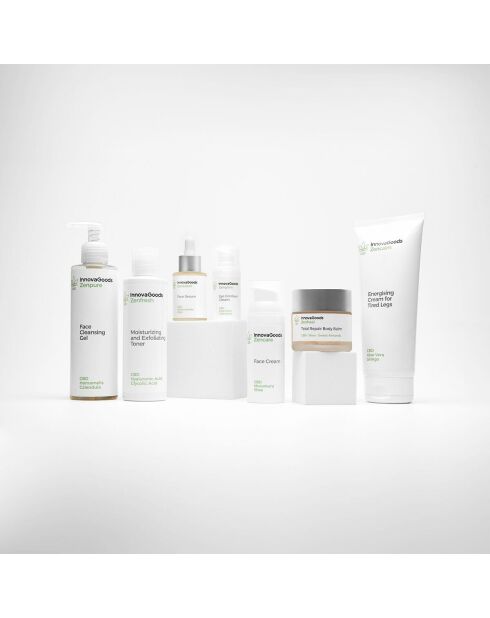 Crème hydratante pour le visage CBD Zencare - 50 ml