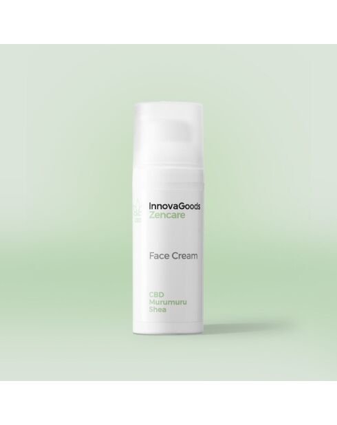 Crème hydratante pour le visage CBD Zencare - 50 ml