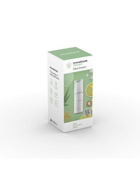 Crème hydratante pour le visage CBD Zencare - 50 ml