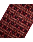 Tapis réversible BiggHome ethnique rouge - 80 x 150 cm