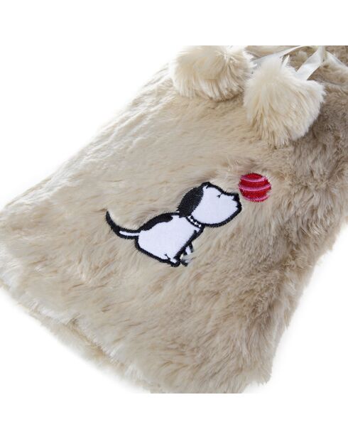 Bouillotte Biggdesign Dogs beige - 2 L