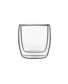2 Verres à café Thermic Glass transparents - 11cl