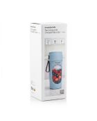 Blender en verre individuel portable rechargeable Wellsy gris - D. 9 x 21 cm