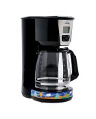 Cafetière goutte à goutte Any Morning noire - 1000 W, 2 L