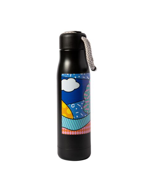 Any Morning BA21547 Thermobecher mit Deckel, mehrfarbig, 600 ml