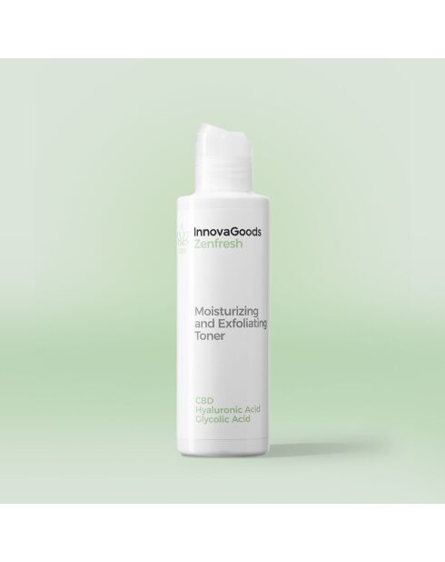 Tonique hydratant et exfoliant pour le visage CBD Zenfresh - 150 ml
