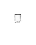 2 transparante Thermic Glass koffieglazen - 40 cl