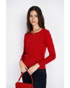 Maglione classico a girocollo Joséphine Hermès con lavorazione a 2 fili