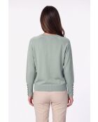 Maglione oversize Arielle Jade a maniche lunghe con scollo tondo