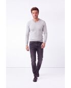 Arthur Givre Klassischer Langarm-Pullover mit V-Ausschnitt