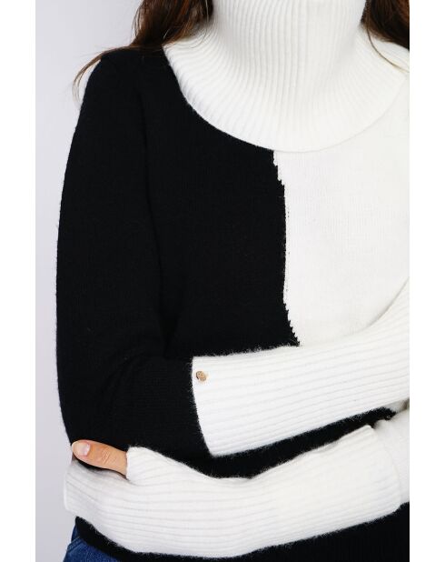 Muffole in misto cashmere a costine naturali a 12 fili
