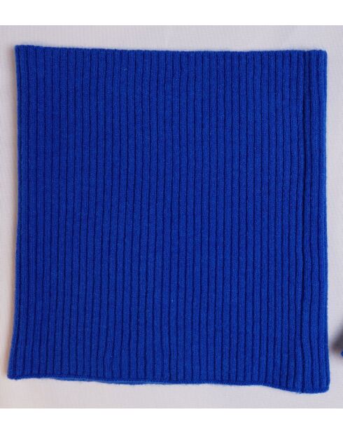 Girocollo Royal in misto cashmere a costine aderenti a 12 fili