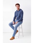 Hugo Blue Jeans-Hoodie mit langen Ärmeln und Kordelzug