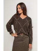 Moretti Chocolate Pullover