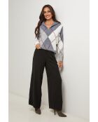 Hellgrauer Kensington-Pullover