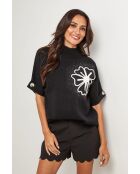 Pull Mercer noir blanc