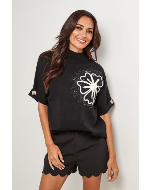 Pull Mercer noir blanc