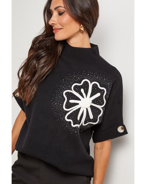 Pull Mercer noir blanc
