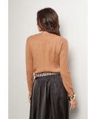 Kamelfarbener Pullover Paloma