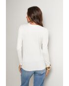 Witte trui van July