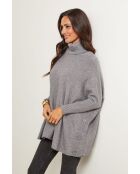 Grauer Poncho Augustin