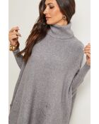 Grauer Poncho Augustin