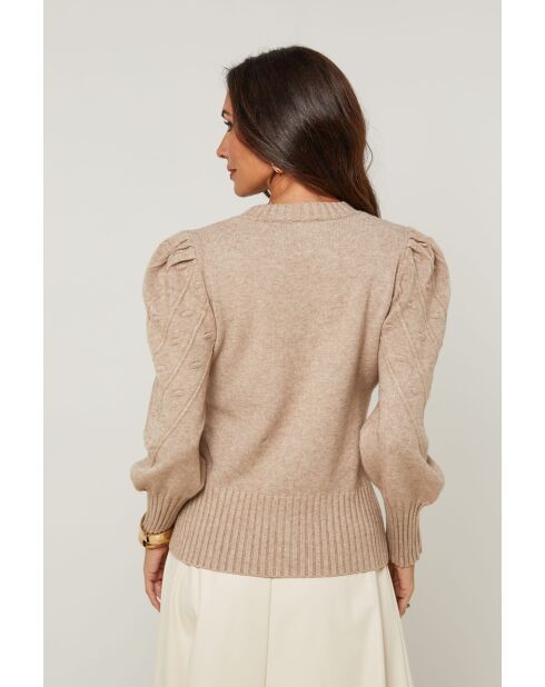 Pullover Alexandre in Taupe