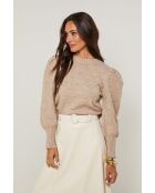 Pullover Alexandre in Taupe