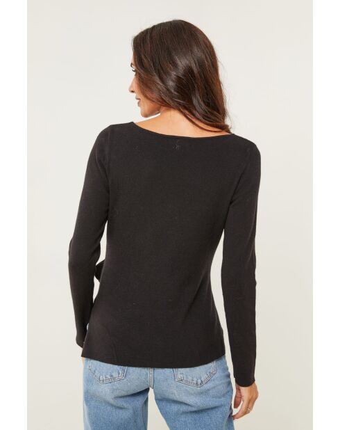 Harrison schwarzer Pullover