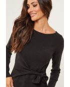 Harrison schwarzer Pullover