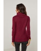 Pull Gabriel bordeaux