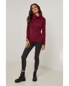 Pull Gabriel bordeaux