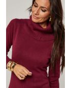 Pull Gabriel bordeaux