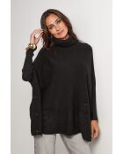 Poncho Augustin noir
