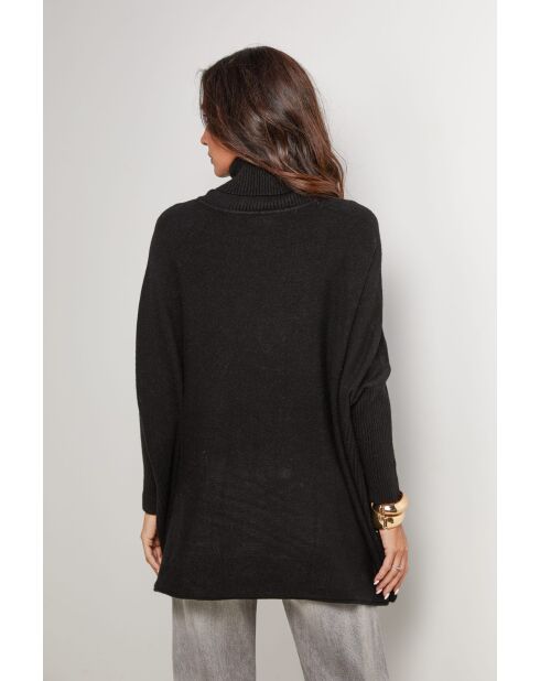Poncho Augustin noir